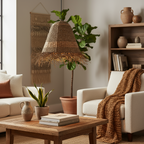 Lampenschirm "Boho Cascade" von DKD Home Decor, Ø 56 x 52 cm