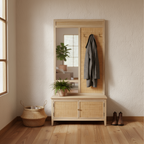 Garderobenständer „Natural Elegance“ von Home ESPRIT – 92 x 40 x 181 cm