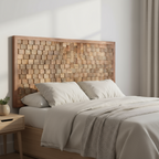 Wandpaneel "3D Wood Mosaic" von Home ESPRIT, 160 x 5 x 80 cm