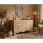 Kommode „Osaka“ von HOME ESPRIT – Ulmenholz, 145 x 40 x 81 cm
