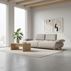 Sofa „Urban Elegance“ von Home ESPRIT in Beige – 220 x 111 x 85 cm