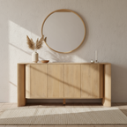 Kommode „Mangobaum“ in Mango-Holz – 180 x 40 x 80 cm