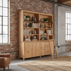 Bücherregal „Library“ in Kiefer – 200 x 45 x 220 cm