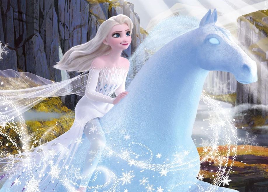 Holzspielzeug - Puzzle „Frozen“ von Clementoni – 12-teilig, für Kinder ab 3 Jahren