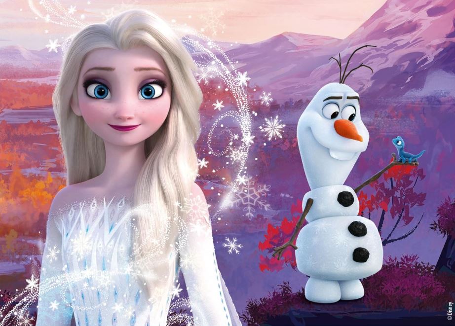 Holzspielzeug - Puzzle „Frozen“ von Clementoni – 12-teilig, für Kinder ab 3 Jahren