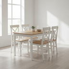 Esstisch-Set „Scandi“ von GIFT DECOR – 5-teilig